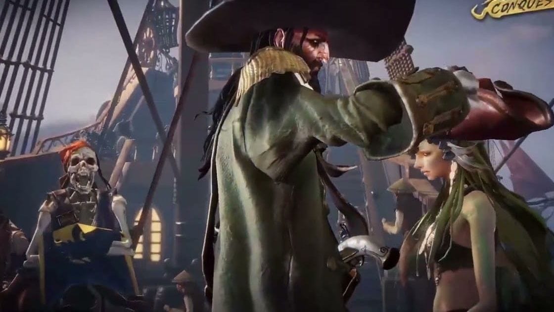 Artwork from Sea of Conquest: Pirate War.