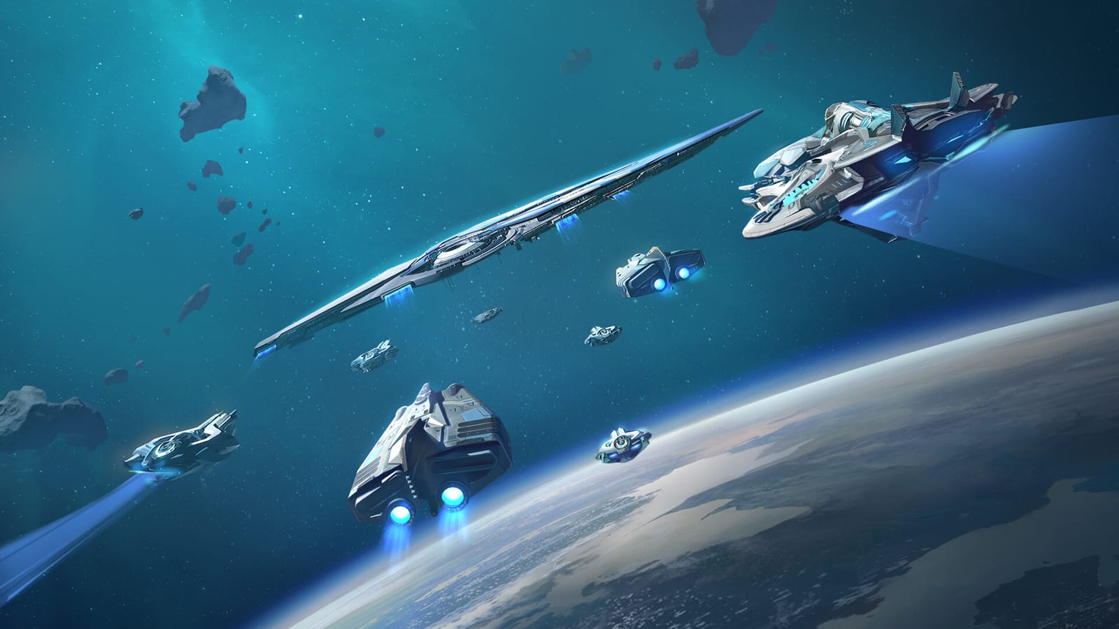 Artwork from Foundation: Galactic Frontier.